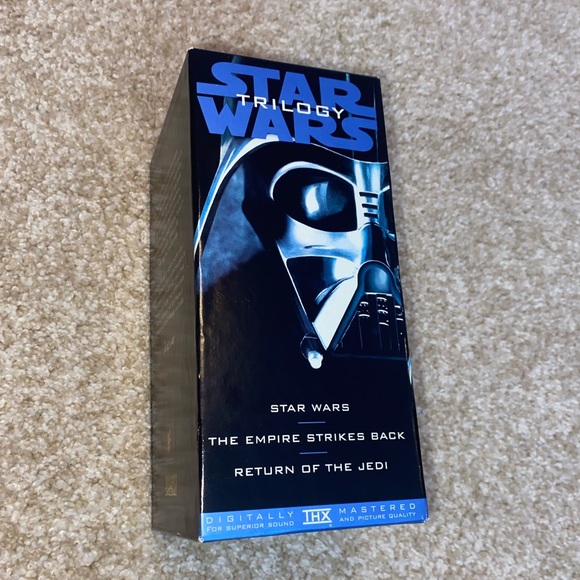 VTG 1995 Star Wars Trilogy VHS Tapes Set of 3 Classic Tapes - Picture 5 of 8